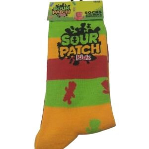 'Sour Patch Kids' Novelty Crew Socks - Size 6 - 12 *NEW*